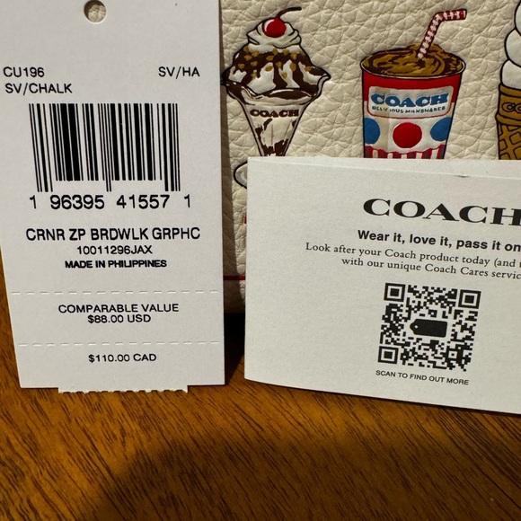 NWT Coach Boardwalk Specials wristlet - Picture 8 of 8